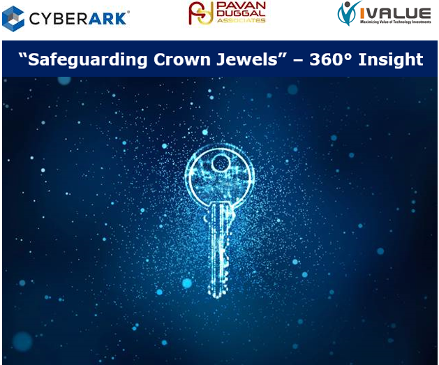 iValueInfoSoln's tweet photo. @iValueInfoSoln presents the next chapter in their 360° series - “Safeguarding Crown Jewels" in association wih @CyberArk. Joining us are two industry veterans @pavanduggal &amp; Mr. Baljinder Singh along with Mr. Harsh Marwah &amp; Mr. Rohan Vaidya on 21st May 2020 | 12:00 PM - 01:30 PM https://t.co/lJHe1Vz70C