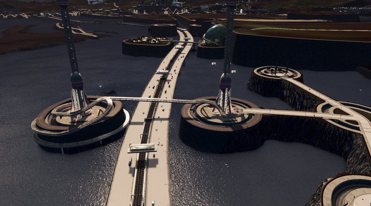 dadgamer020's tweet photo. Ares Polis: Futuristic City: super freeway
https://t.co/CHohXmjmwh

#CitiesSkylines  #paradoxinteractive #ColossalOrder #citybuilder #gaming #pcgaming #videogames #digitalart #screenshot #TuesdayMotivation https://t.co/hYE6IMvdxm