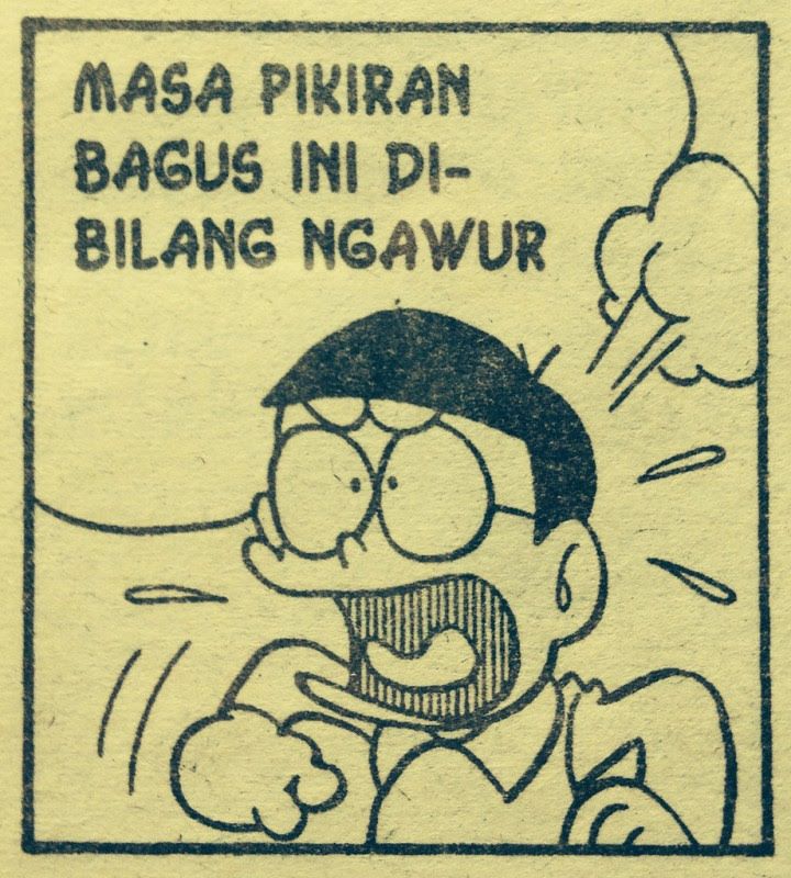 #DoraemonHariIni: Reaksi pegiat teori konspirasi ketika racauannya ditertawakan masyarakat banyak.

(Vol. 6, 1974/DHI Mei 2020)