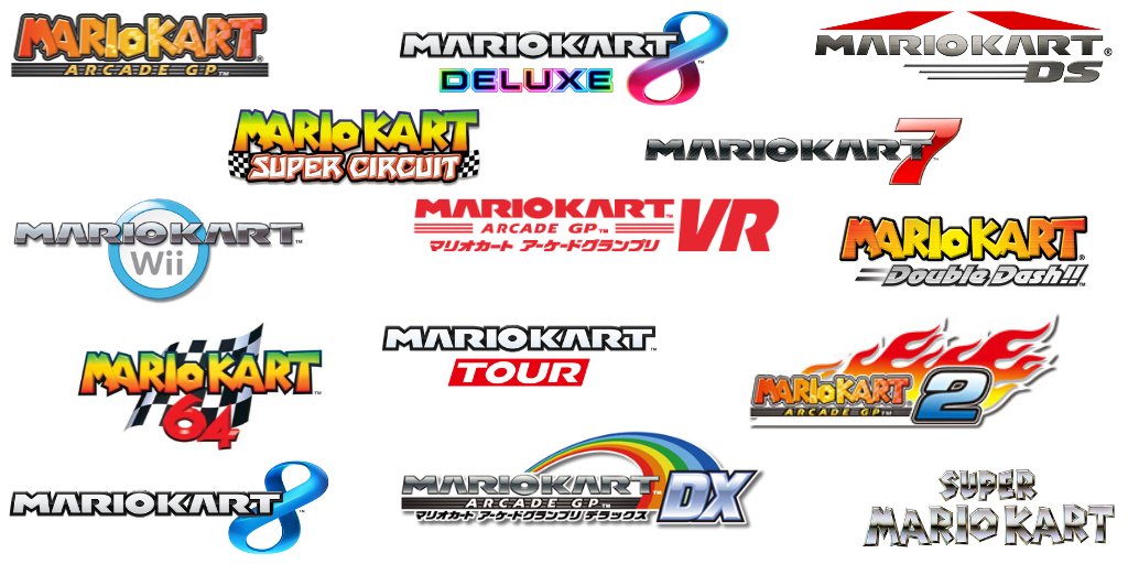 super mario kart logo