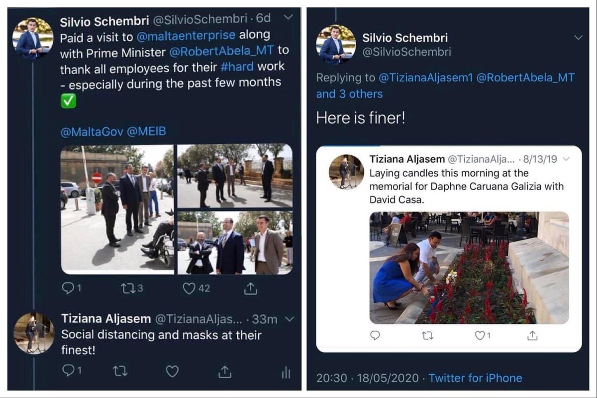 DavidCasaMEP's tweet photo. Our Economy Minister can’t even get internet trolling right. Two things that definitely need some serious social distancing are you and social media, @SilvioSchembri.

🗓 2️⃣0️⃣2️⃣0️⃣ 🗓 https://t.co/UxE8elJGc0