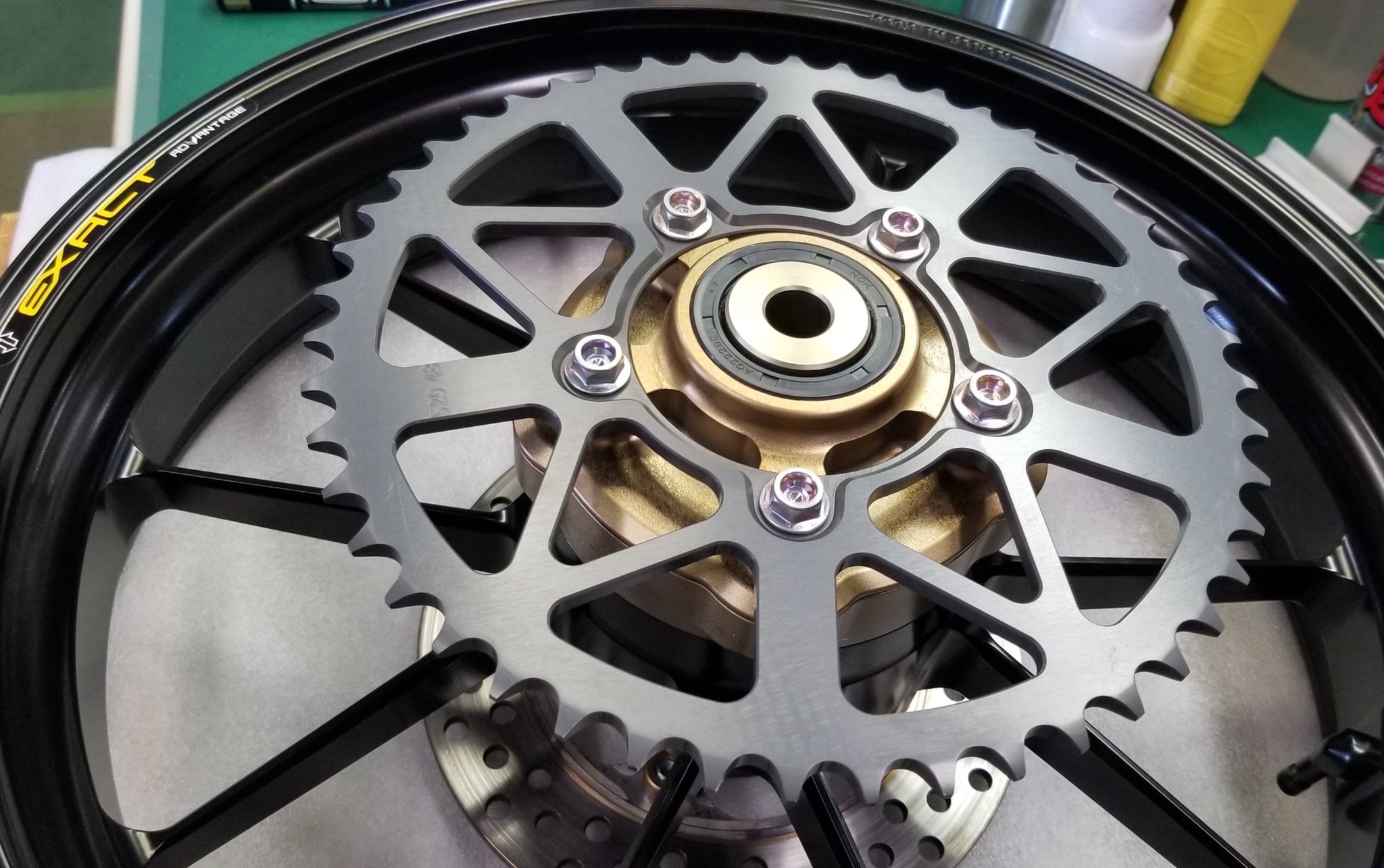 VTR250用EXACT アルミホイール ADVANTAGE アドバンテージ EXACT[イグザクト] II RACING 10 フル