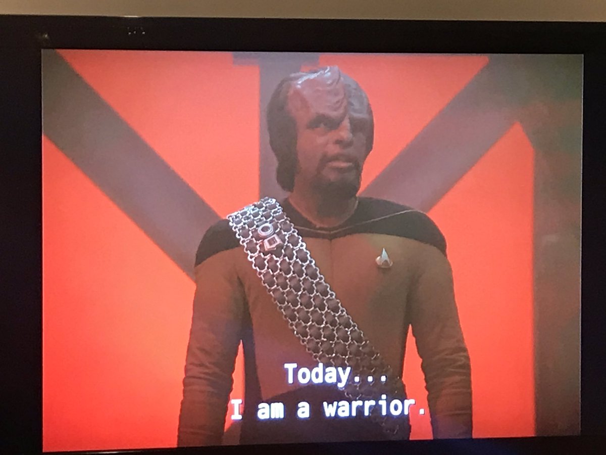 anyway theyre throwing a bar mitzvah for worf and its cute