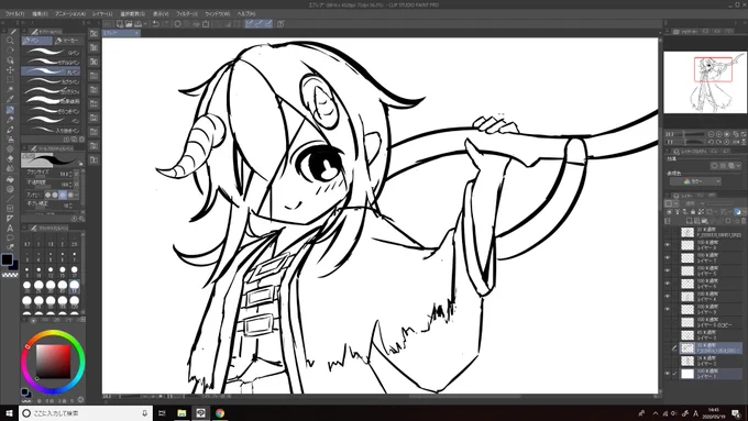 絵柄ブレッブレ 
