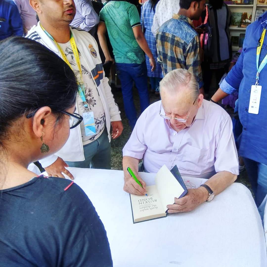  Happy Birthday Ruskin Bond Sir
My all time favorite writer   Long live and Prosper  