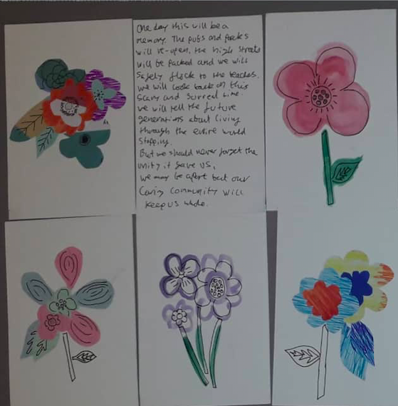 64M_Artists's tweet photo. Day 19!@HCANews offers arts &social projects for the local community -from under 5 to over 90. Be inspired by their #CardsForConnection project & create a card for someone in your community. Plus, join us on Instagram at 1pm today for a live card making workshop!#CreateToConnect https://t.co/kh69oHhu5c