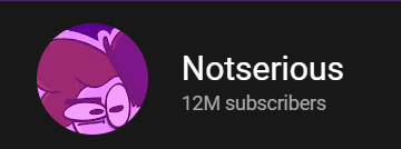 notsequelious's tweet image. i would like to thjank you guys for 12 million subscribers the journey was long and hard