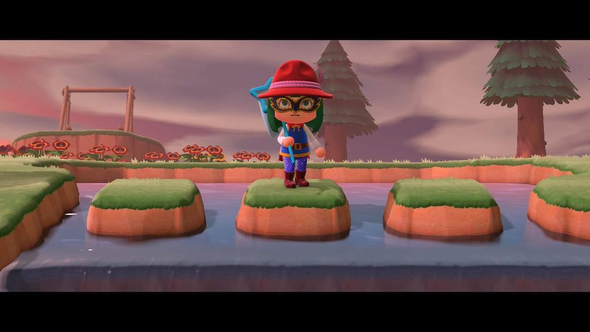 LastAnch's tweet photo. Today's #OOTDACNH I tried to be mysterious, but everyone still knew me! Oh well. Good try. #AnimalCrossingNewHorizions #ACNH #fashion https://t.co/R26Vp3qiPo