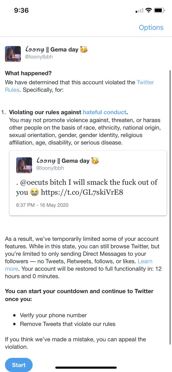 loonylbbh's tweet photo. So.. this happened on my other account @loonylbbh 🤧 I can’t even bully someone ONCE without being restricted-.. anyways, I can’t dm or tweet on my other account so here I am 💕 https://t.co/QphI7cddcN