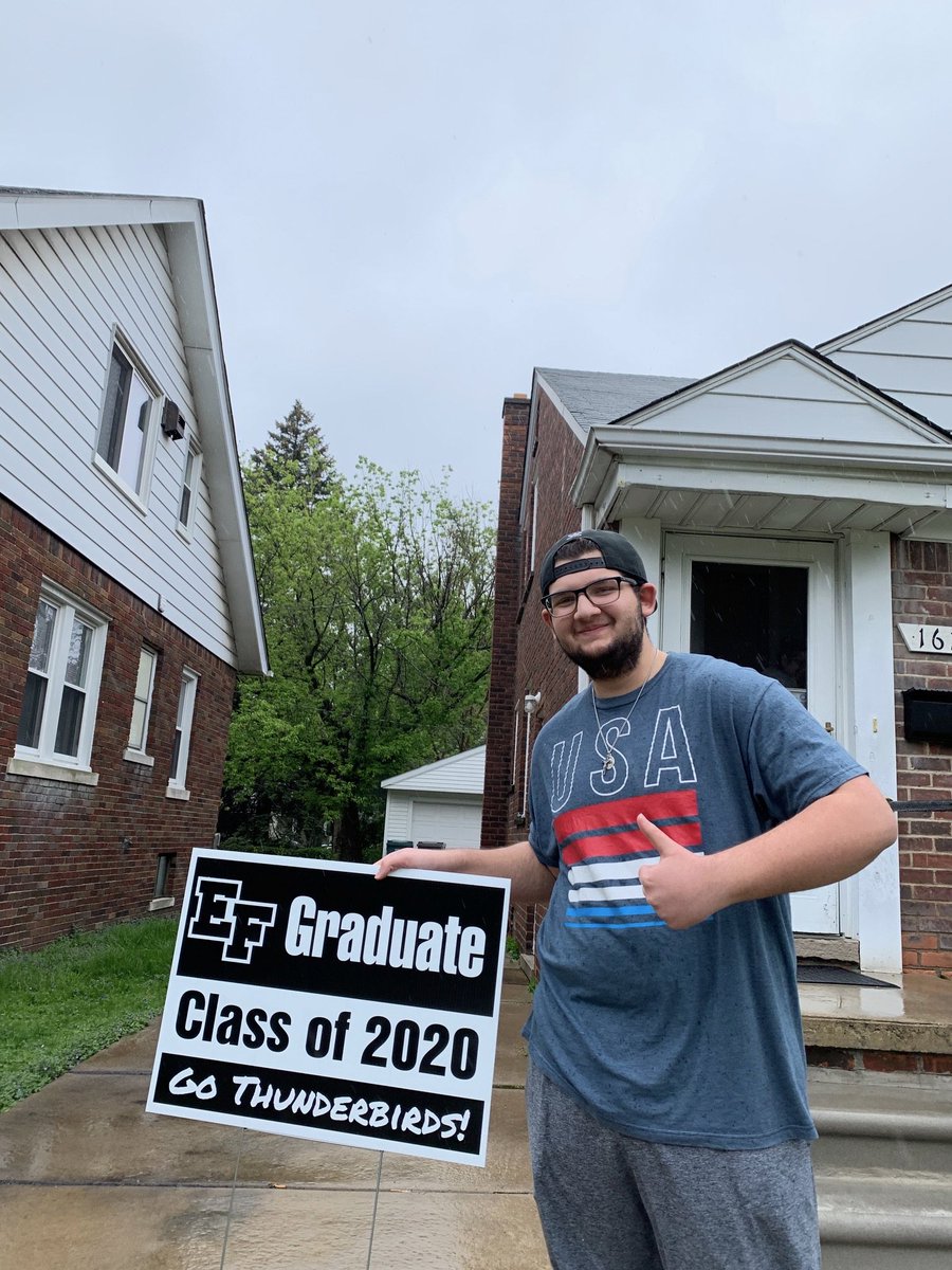 EFThunderbirds's tweet photo. Congratulations class of 2020 https://t.co/EqhmUm8VLL