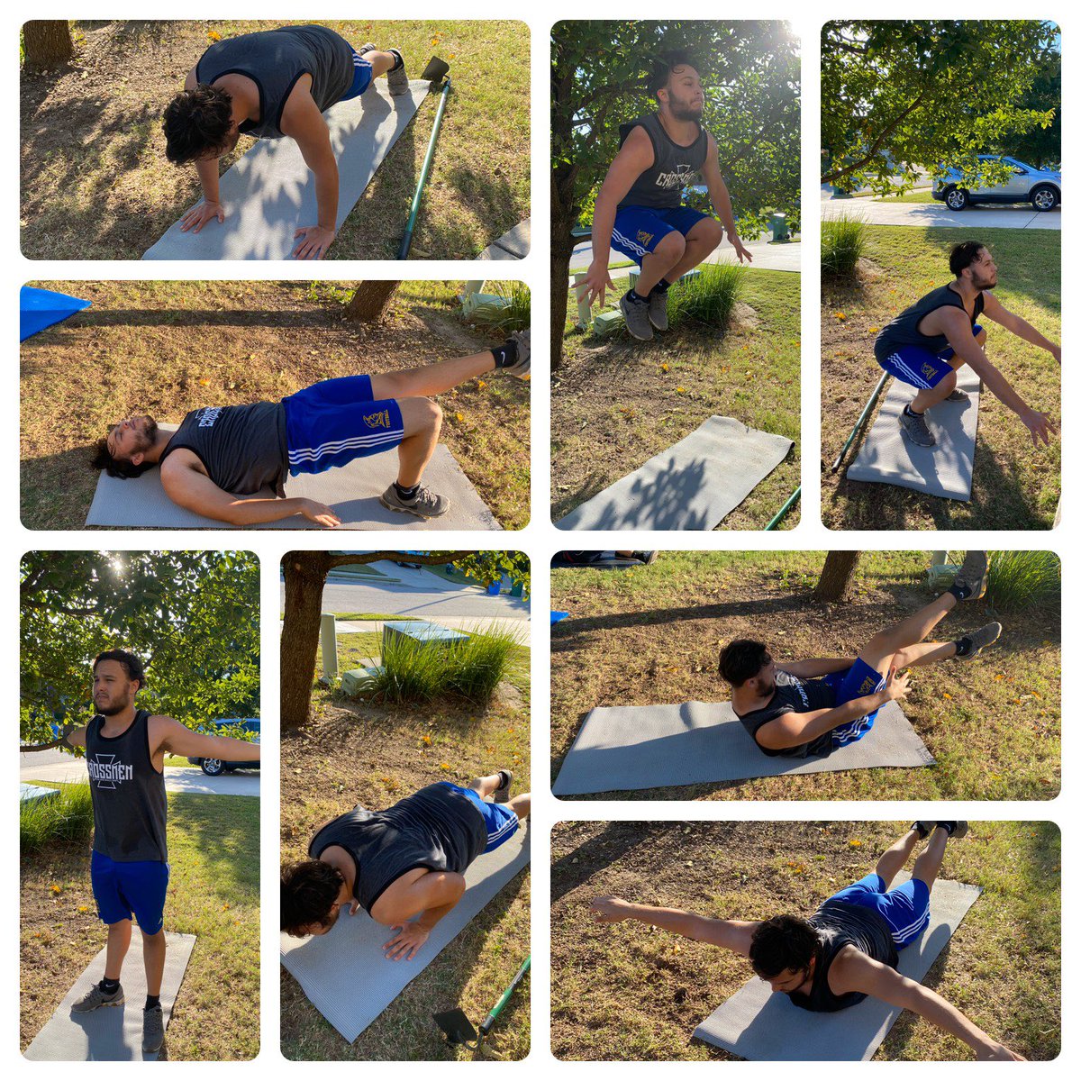 Workout for 5/18/20 <a href="/coachdanhunter/">Daniel Hunter</a> <a href="/Coach_Maldy/">Coach Maldonado</a> <a href="/SBCoachDavis/">🥎Coach Davis🥎</a> <a href="/CoachRCThompson/">Roderick Thompson</a> <a href="/CoachMoFitness/">CoachMoFitness</a> <a href="/CoachCecilJ/">Cecil Johnson</a> <a href="/CoteSchacherl/">Coach Shock again</a> <a href="/jrog73/">Jeff Rogers</a> <a href="/KMatthews15/">Kenny Matthews</a> #YAC