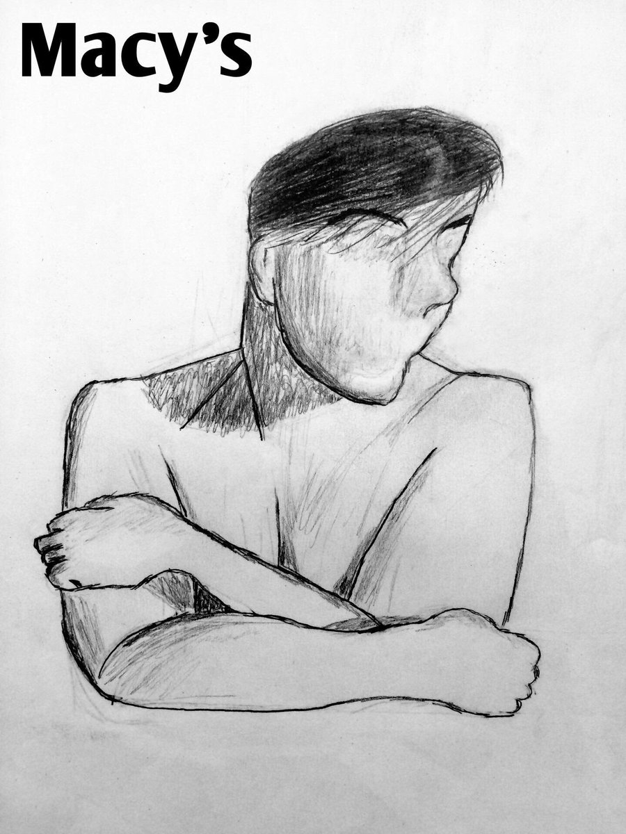 Ali_and_Macy's tweet photo. We both tried to draw the same picture of @ThomasSanders and this is how they turned out! They’re certainly not perfect, but we’re quite happy with them! Not bad for a couple of visually impaired amateurs who haven’t drawn in 3 years, haha! ✏️ https://t.co/g6pkbgSXQz