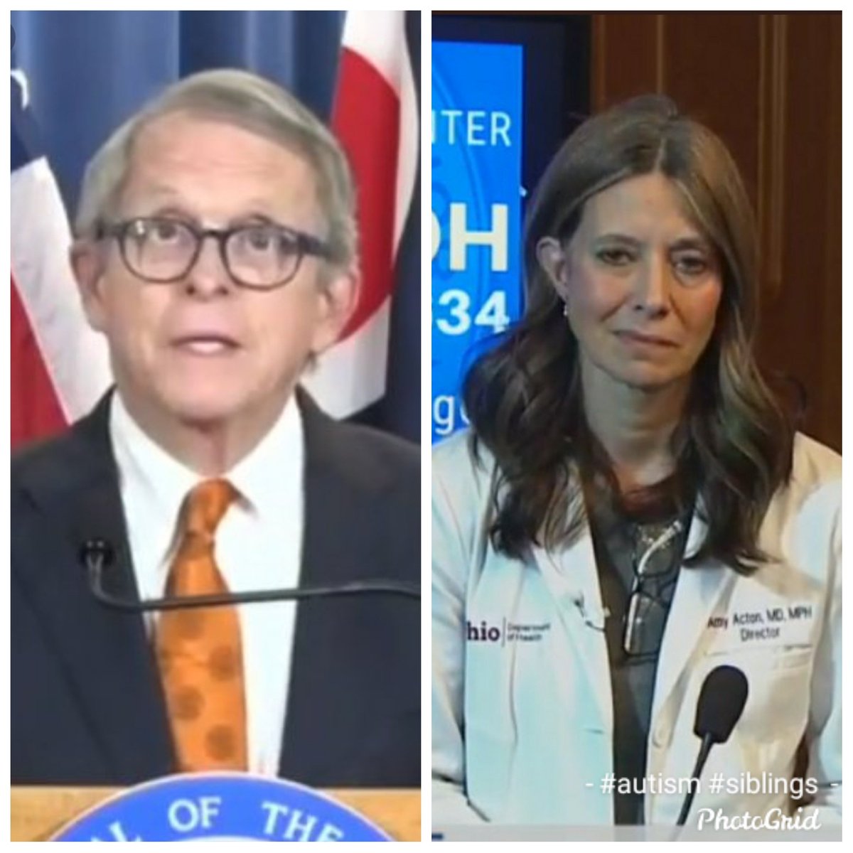 and_kell's tweet image. These two...lies, fearmongering &amp;amp; threats. Total tyrannical control. They are the #virus #saveohio from this government #overreach &amp;amp; #dictatorship. Step in &amp;amp; stop @GovMikeDeWine
&amp;amp; @DrAmyActon @ohiogop