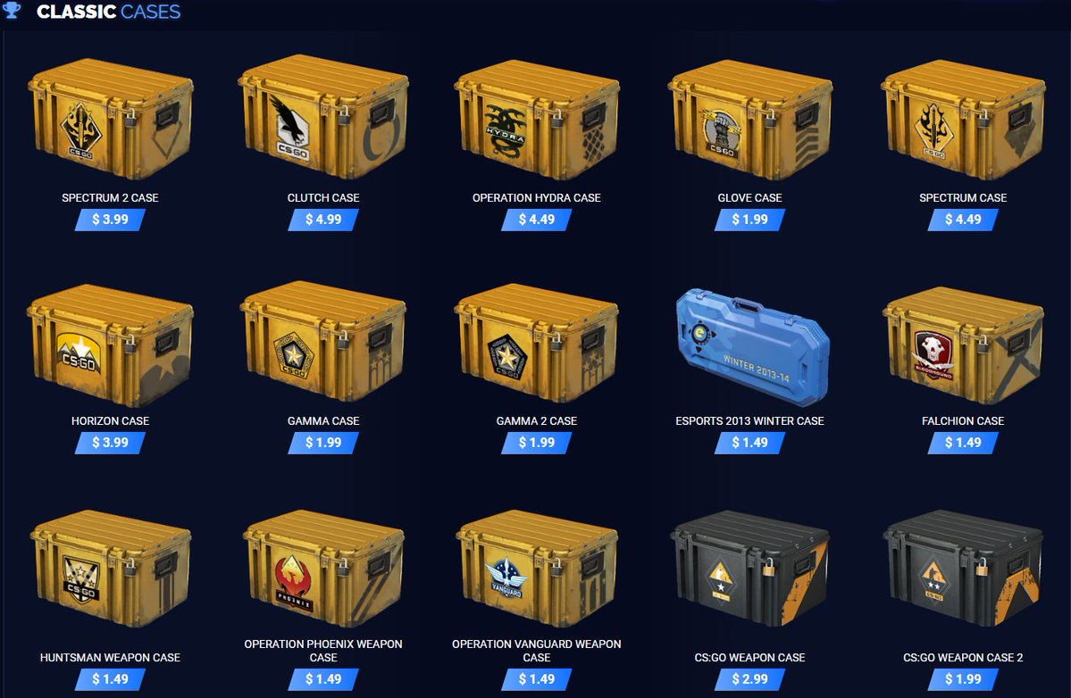 DaddyskinsCSGO's tweet image. 👵 OG CS:GO Cases 👴 

- 10X Operation Hydra Case
- 10X Spectrum Case
- 20X Gamma Case
- 30X Wildfire Case

✅ RT &amp;amp; Follow
✅ Visit daddyskins.com

*No Keys Required*