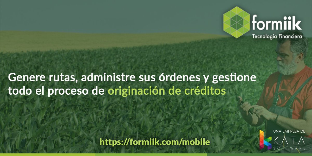 Formiik's tweet photo. #KataSoftware #Formiik #FormiikMobile #Formiik2020 #TecnologíaFinanciera #Fintech https://t.co/pTOlpRsqzY