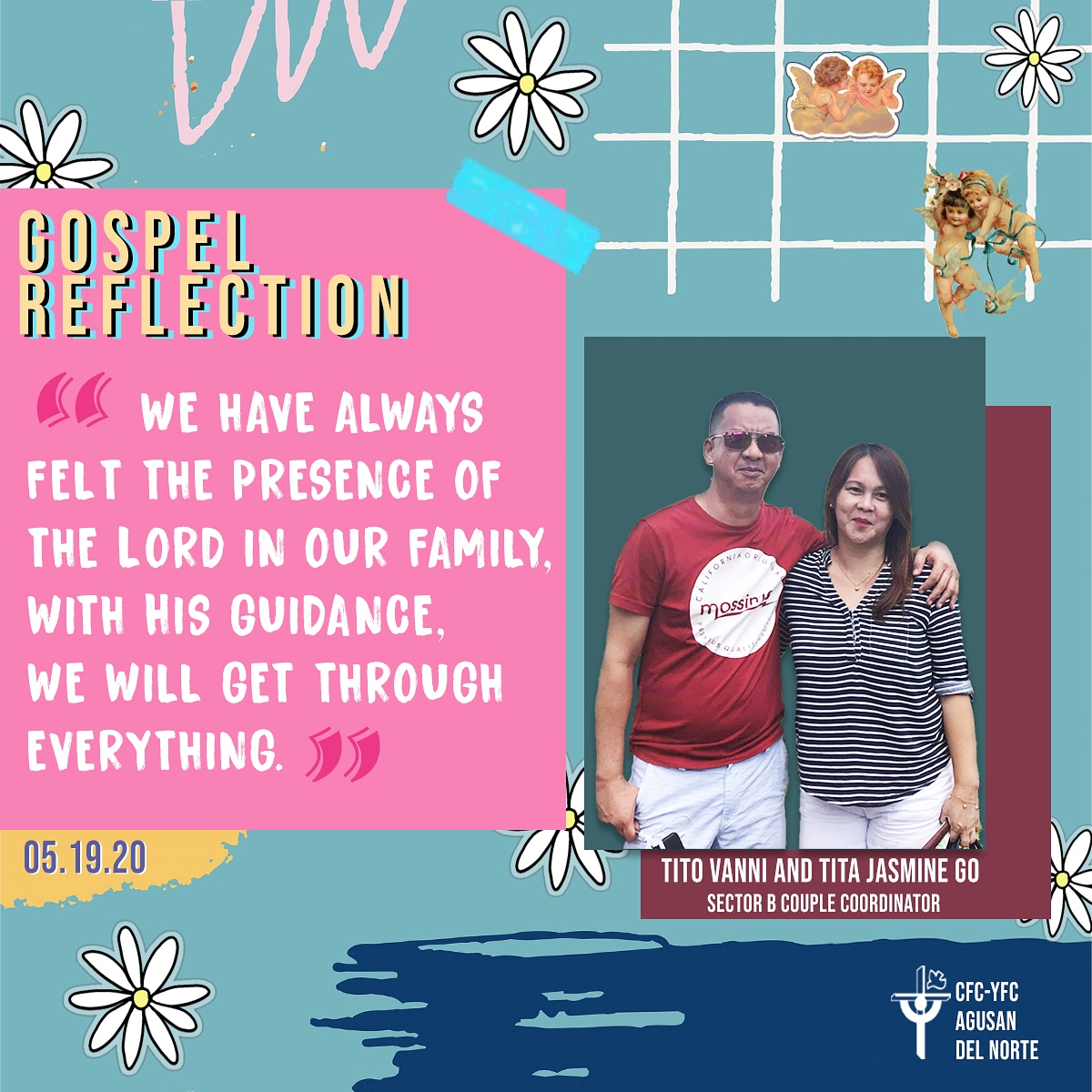 cfcyfcadn's tweet photo. The Lord only wants what's best for us. Let us be reminded to always have faith in Him and His decisions. With his guidance, we will keep walking down the right path. 

#YoungChristianHappy
#CFCYFC
#iamYFC https://t.co/Id4rq1ZxSY