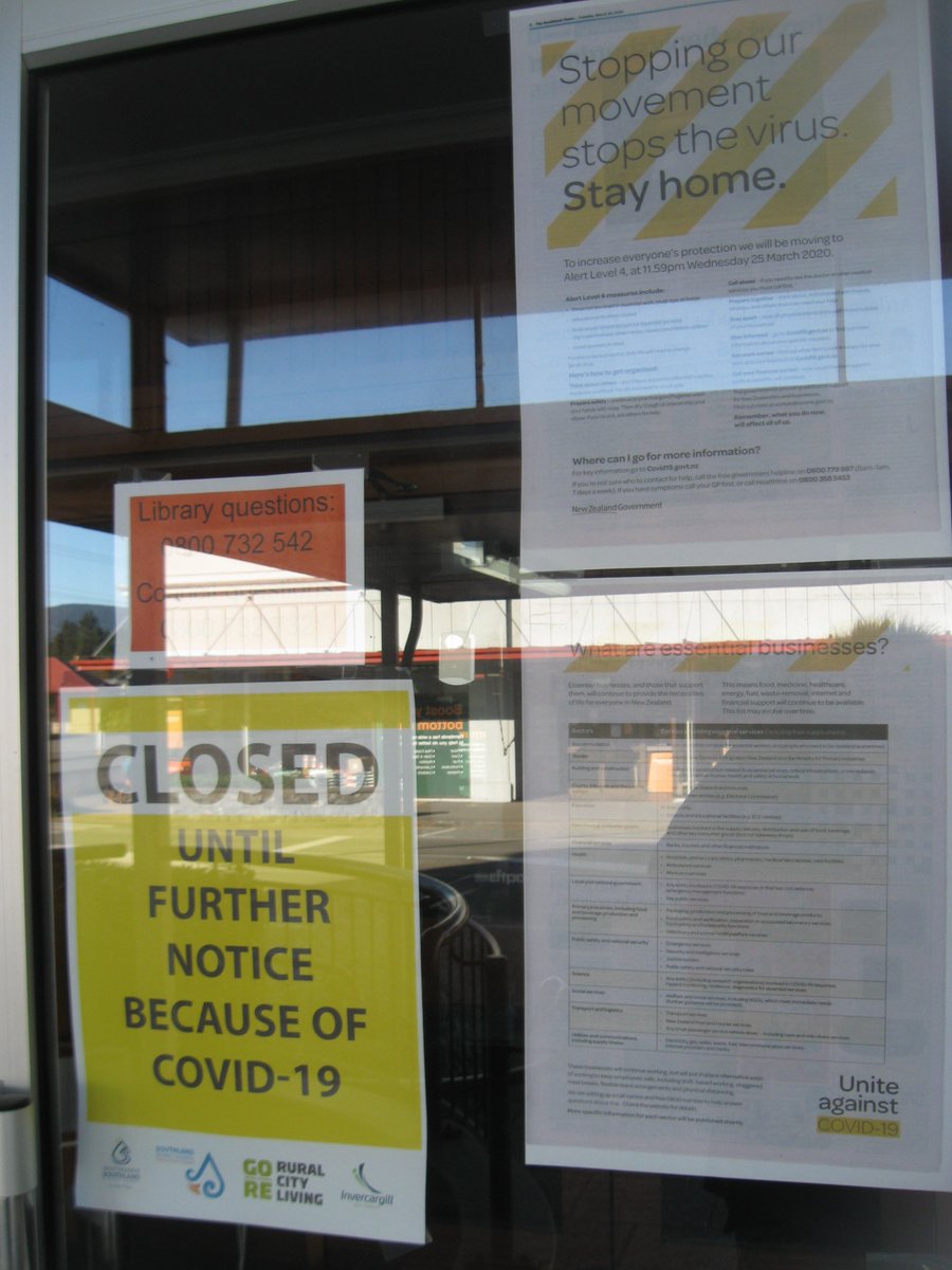 Follow on of Main St, Otautau business photodocumentary series, pre & post covid street scenes: Originally a butchers shop, then random owners/businesses; demolished for new WCC headquarters which morphed into SDC office & Library which it still is currently... All photos CC BY: