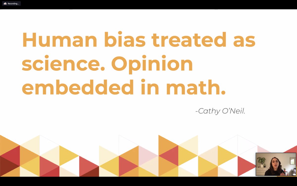 womxnlevelup's tweet photo. Be careful with your "Big Data Hubris" - @EvaSasson #WomenInSTEM #womxnlevelup #MachineLearning https://t.co/HURT459Sws