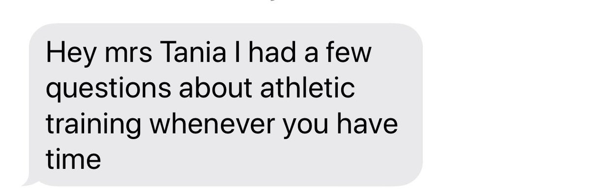 taniamck's tweet image. Texts like these make my heart smile #passontheknowledge