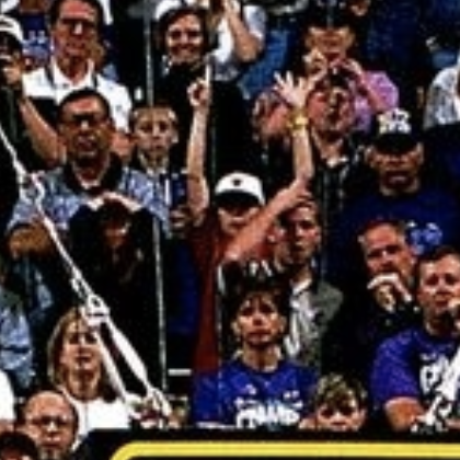 espn's tweet photo. Look closer at this kid in the backdrop of MJ’s final shot as a Chicago Bull.

Six 🔥 https://t.co/PO5U12XzTd