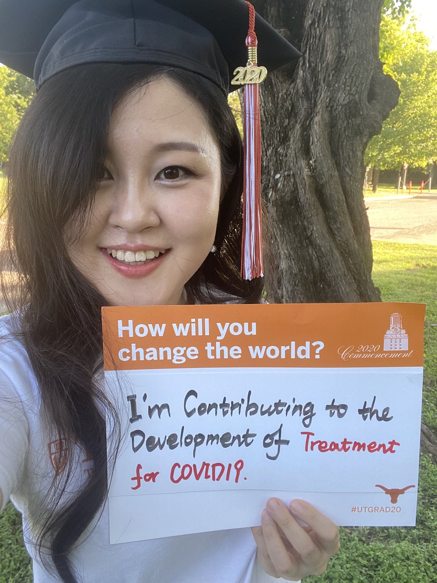 YajiePanda's tweet photo. Yes, I am a UT grad. #UTGrad20 #UTGrad2020 @UTAustin @UTexasPharmacy https://t.co/SHLc8D8N7r