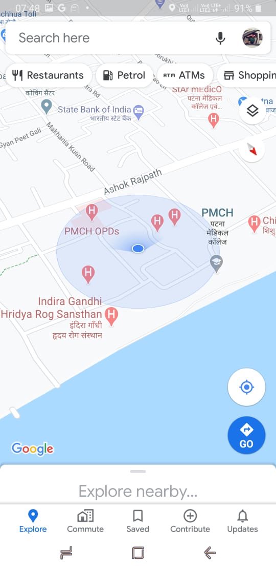 saurabhrise's tweet photo. #airtel &amp; #jio is two big mobile service providers who says “desh ka number one network “ look at network signal bar &amp;location agr patna jaise shahar me ye service hai to what will be in rural’s . @reliancejio @JioCare @airtelindia @CareAirtel rubbish net service . https://t.co/6eO17wKbfC