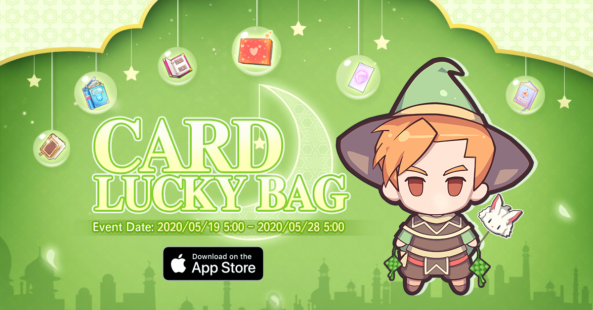 ROM_EL_SEA's tweet photo. Ragnarok M  Lucky Card Bag
During the event, Lucky Card Bag will be available on Big Cat Store for 30 Big Cat Coins and maximum 60 purchases.
Event Date: 19th to 28th May
#ragnarok #ragnarokmobile #RO #romobile https://t.co/XShBoFoKUF