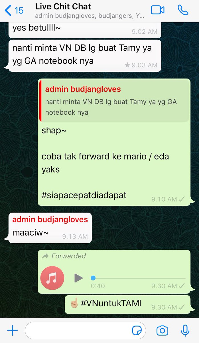 dead_bachelors's tweet photo. #tbodb #19

cie tami, menang giveaway: notebook #dbLIVECHAT “memang untuk kamu” 💋💋 https://t.co/7b7FdTcJuY