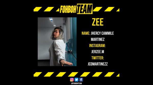 FOHBOHteam's tweet photo. #MeetAMember Jhercy Martinez 💗
https://t.co/DLAQS8I1BF
Follow Zee on her Social accounts! #FOHBOH https://t.co/ba3FF7r32I