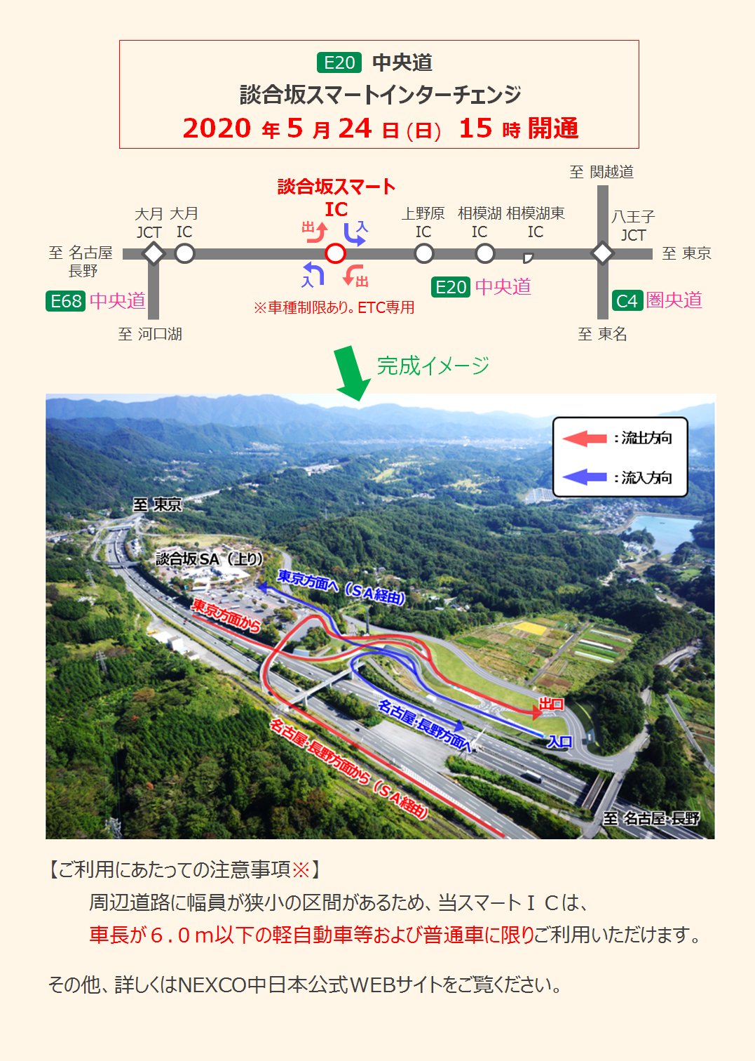 NEXCO中日本 八王子支社 على X: 