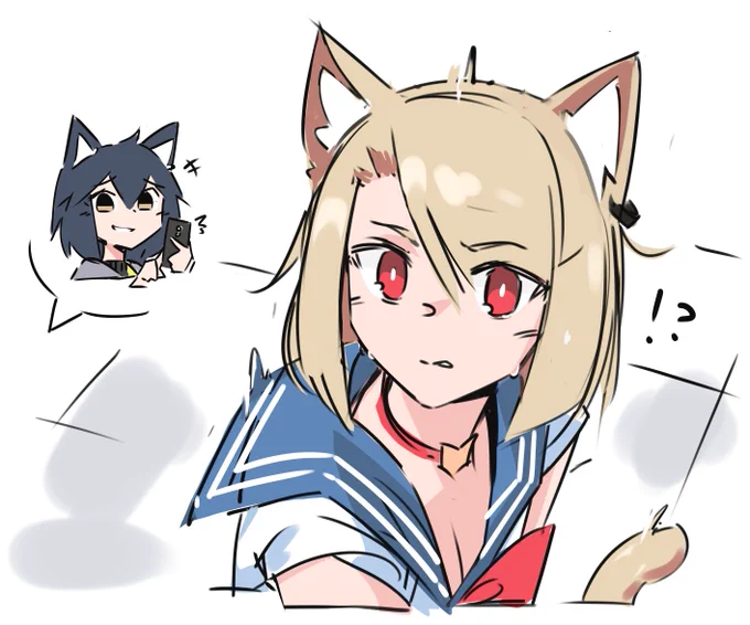 R「(にゃり」
L「!?」 