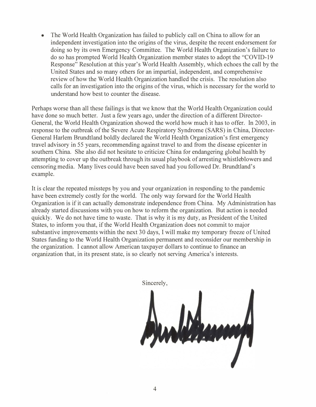 POTUS Letter to Dr. Tedros of WHO EYWTnTUXkAA-khY?format=jpg&name=large