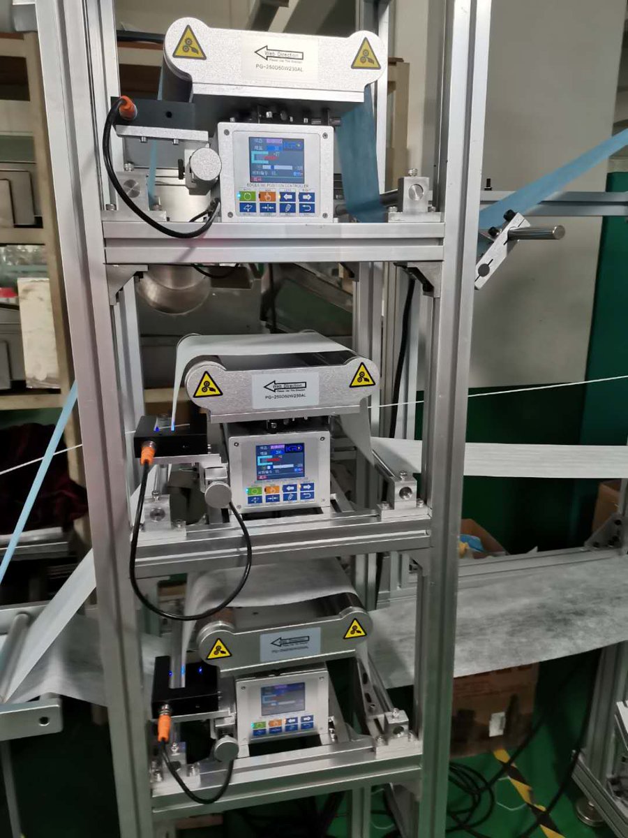 sunrisegroup01's tweet photo. All-In-One web guide control system for mask making machine

mask machine fittings

fast delivery

long warranty

in stock

#maskmachine

#machinefittings

#mask

url: https://t.co/SUjtzemR3I

E: sales@sunrisescn.com https://t.co/Qyf9TRT8b4