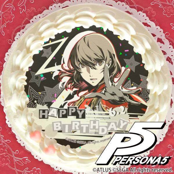 ペルソナ5 明智吾郎 プリロール ケーキ 特典缶バッジ ペルソナ5 明智吾郎 プリロール ケーキ 特典缶バッジ