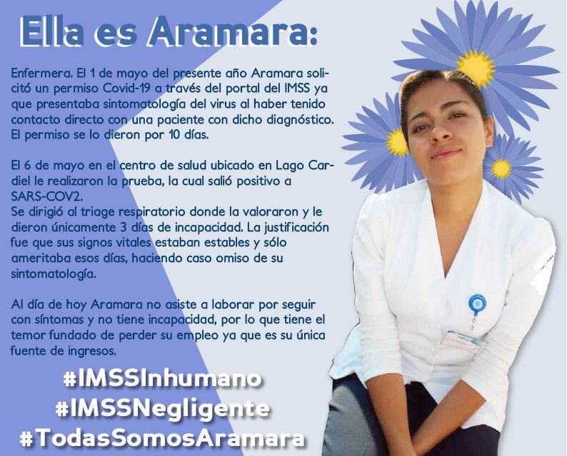 labolchevique's tweet photo. #IMSSInhumano
#IMSSNegligente
#TodasSomosAramara https://t.co/jxIfh2Z7bc
