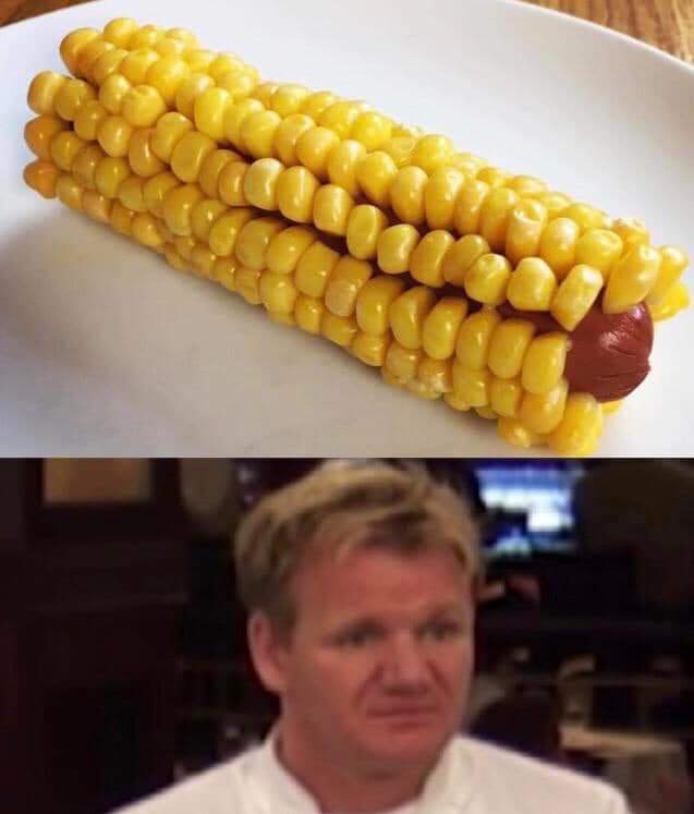 AvaMorie's tweet photo. I just saw this meme on facebook and all I could think of was @Jenna_Marbles saying corn bone over and over and the video she made doing this and I laughed so hard I snorted 😂🤣☠ https://t.co/3y55q9AnWJ
