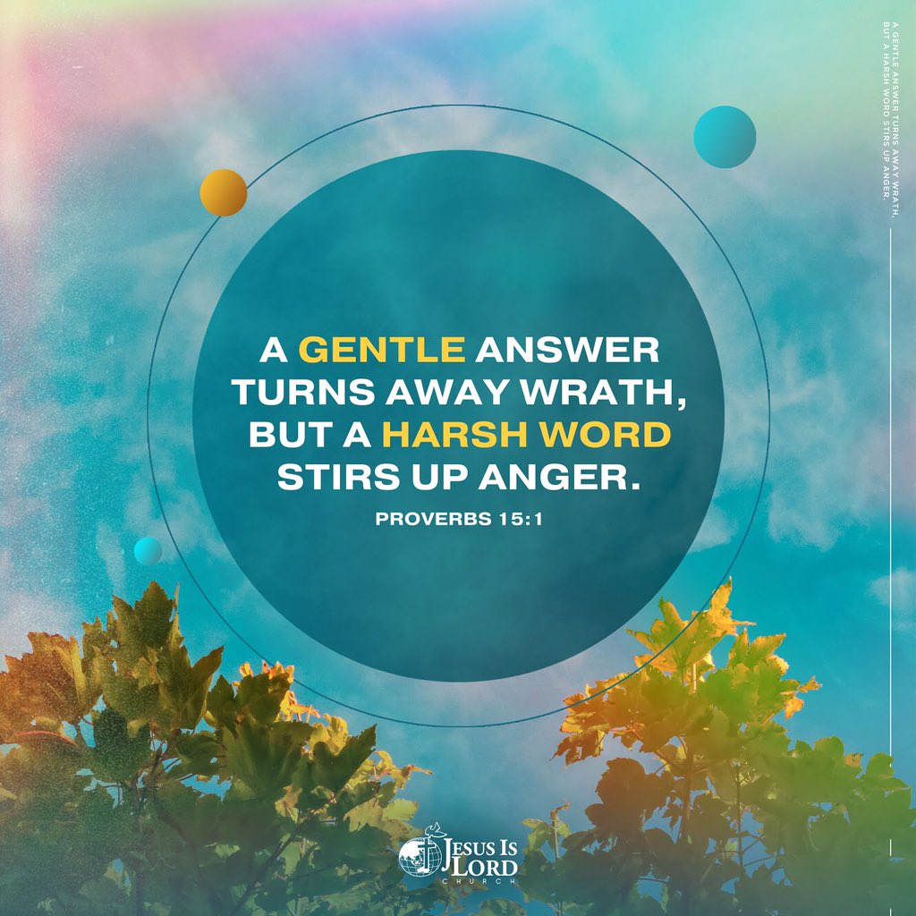 Choose words that give hope and encouragement to others.
#iHope
#Jesus #JIL #JesusIsLord #JILChurch #JILWorldwide #JILCW2020 #BeGentle #SpeakLife #WordsThatInspire #GiveHope #BeAnEncourager