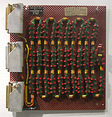 Check this out:  https://en.m.wikipedia.org/wiki/Core_rope_memoryROM in the Apollo computers was literally knitted.