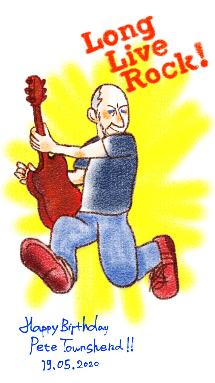 Happy Birthday to Pete Townshend!!!!                                                      
