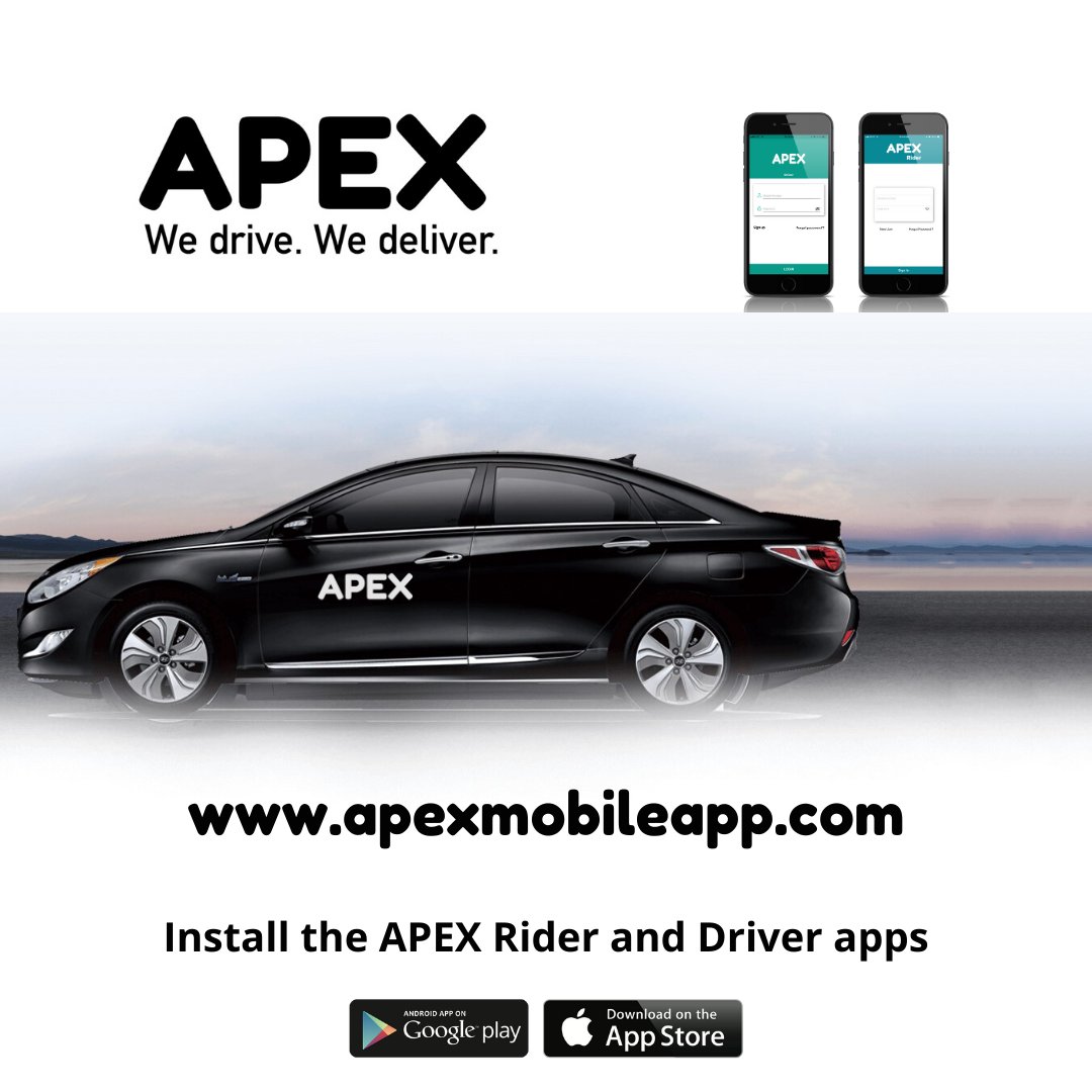 TryAPEX's tweet photo. Delivery is going strong now...
Rideshare is coming back soon...

If you haven't, get the APEX Rider and Driver apps.
https://t.co/rfsU3CUbE6 https://t.co/BSbOAi3UTa