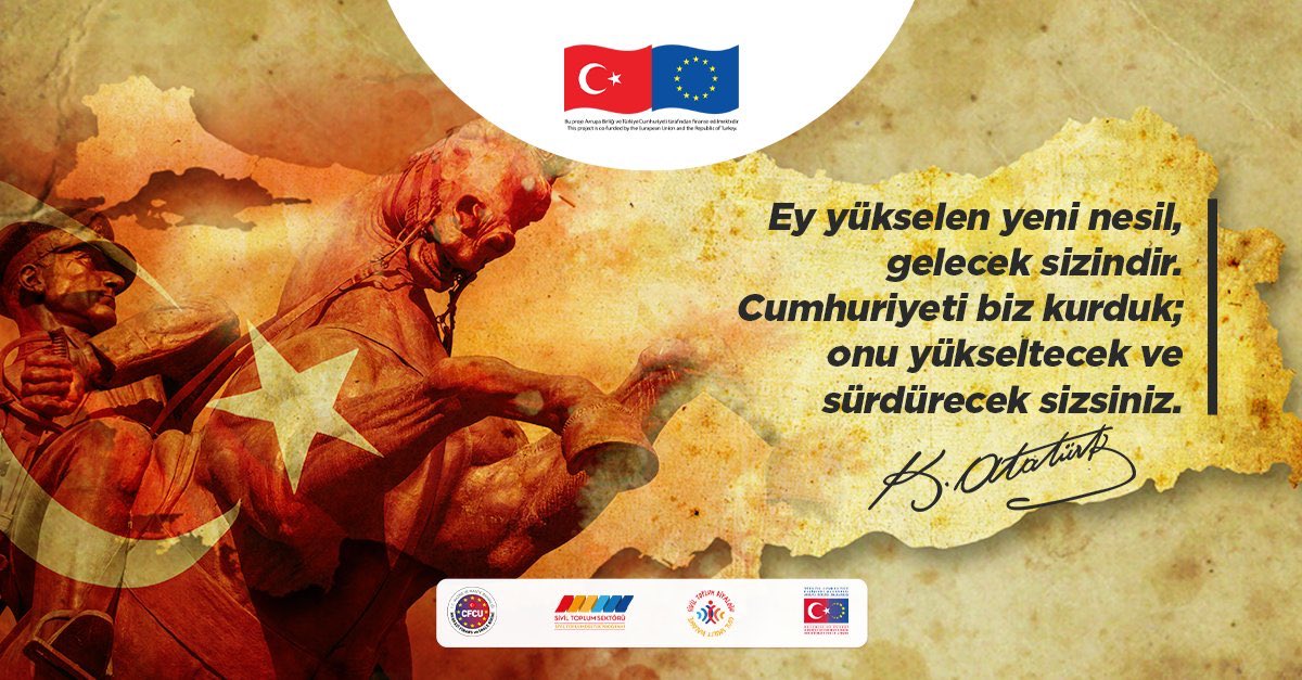 DiyalogProjesi's tweet photo. 19 Mayıs Atatürk’ü Anma Gençllik ve Spor Bayramı Kutlu Olsun! https://t.co/mjaoLPPmQW