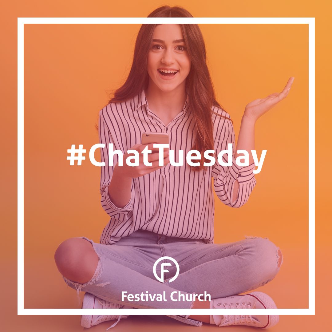 FestivalDerby's tweet photo. Today it's #ChatTuesday - connect with some of your friends, family and church for a good chat! When is the last time your called your grandparents, or your mum?! #everythingtolivefor #stayconnected #socialdistancing #ChatTuesday https://t.co/L3V5TdmmMI