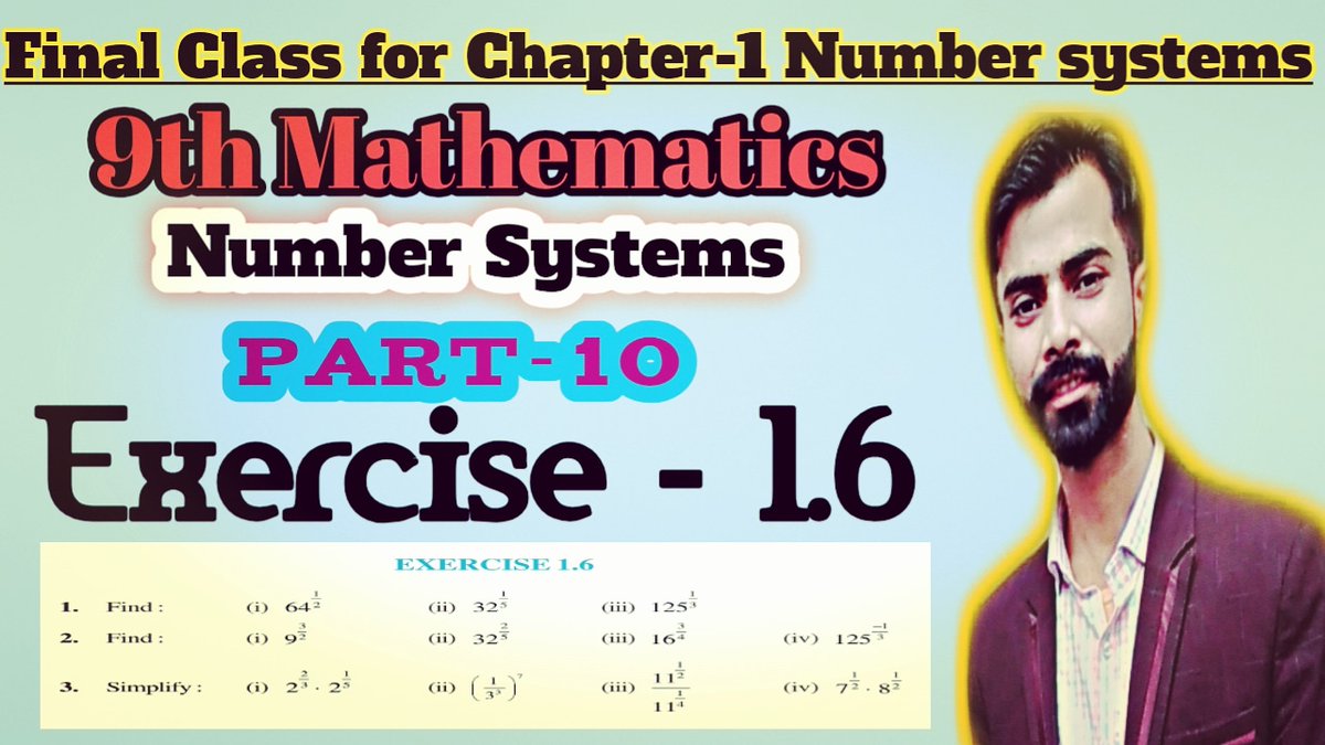 Last video for Chapter-1 of class 9th.
Share this to all , subscribe channel and suggest others to join with me...

Thank you so much for your support ❤️

youtu.be/T32Tu7eXwlM

#STUDY 
#class9th
#onlineclasses 
#onlineeducation 
#educationByInfinity