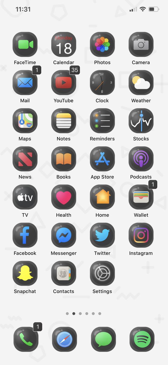 justAT3chGuy's tweet photo. Should I keep this change to the icons ? Looks like they are behind glass cases. ??? #DynamicFinnish #BlackBubble? https://t.co/ioAwNNkIcF