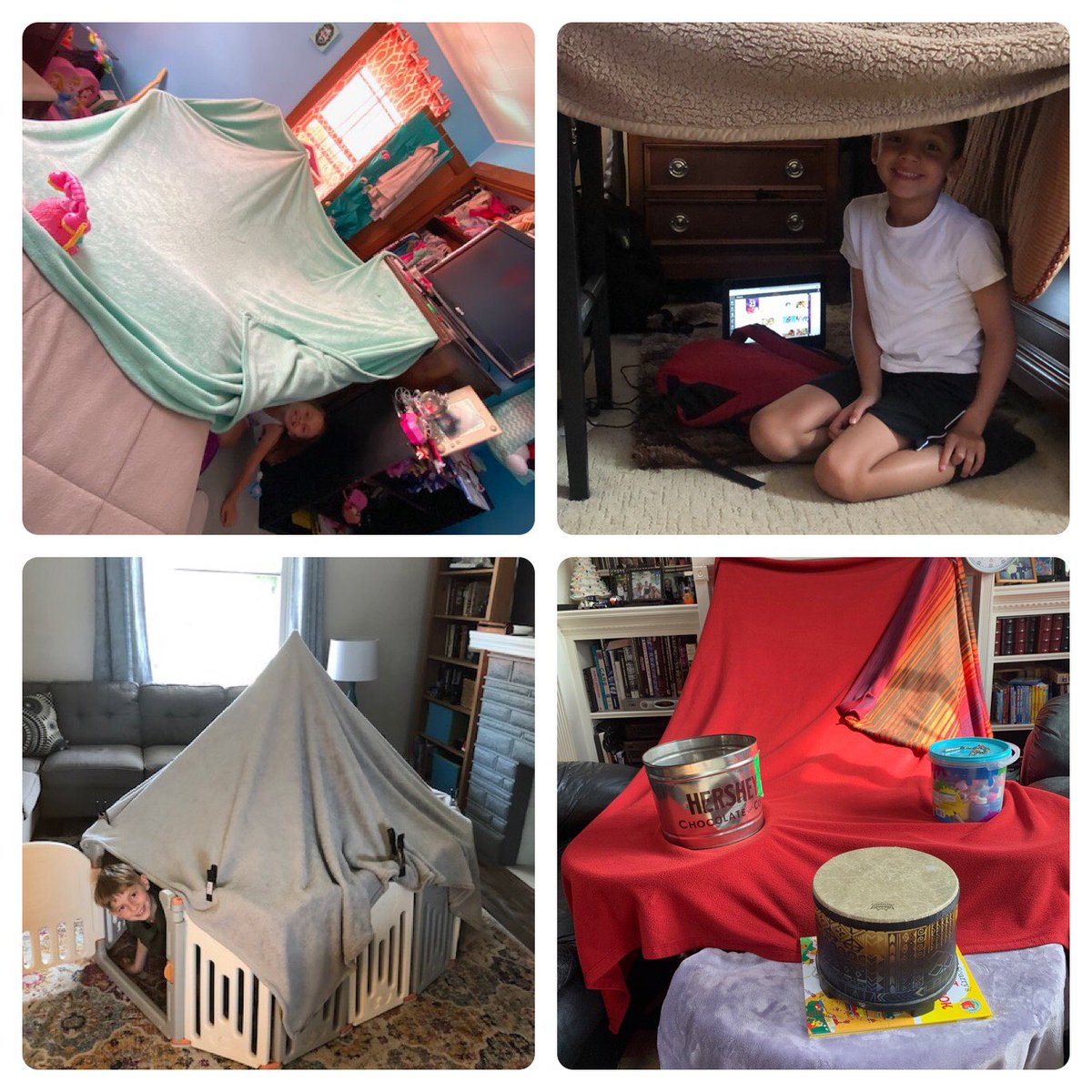 MrsCrisci's tweet photo. Learning can be fun on “M” day. Make a fort. #love my students#montourproud https://t.co/KhKo9W2LkS