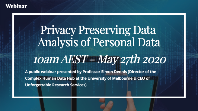UnforgettableRS's tweet photo. The most valuable data is often the most sensitive. The Upcoming webinar, Privacy Preserving Data Analysis of Personal Data (10amMay27) will introduce a new data analysis language that addresses the failures of popular statistical languages like R/python https://t.co/arOfZdue3Q https://t.co/c2IEUKbYLr