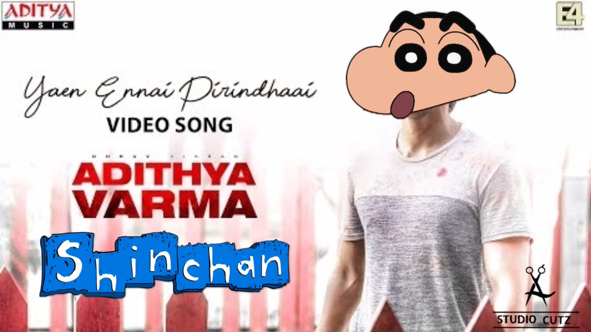 arasan_vimal's tweet photo. Yaen Ennai Pirindhaai - Shinchan Version
#YaenEnnaiPirindhaai #adithyavarma #BanTikToklnlndia #TREASURE #trend #Trending #Sad #feelings #feeeling #shinchan #cartoons #Thalapathy65 #studiocutz #duruv #adithyavarma #YouTuber #YouTubeOriginals #YouTubeLive
https://t.co/1RJOwFpZwR https://t.co/2j5wdc9Ard