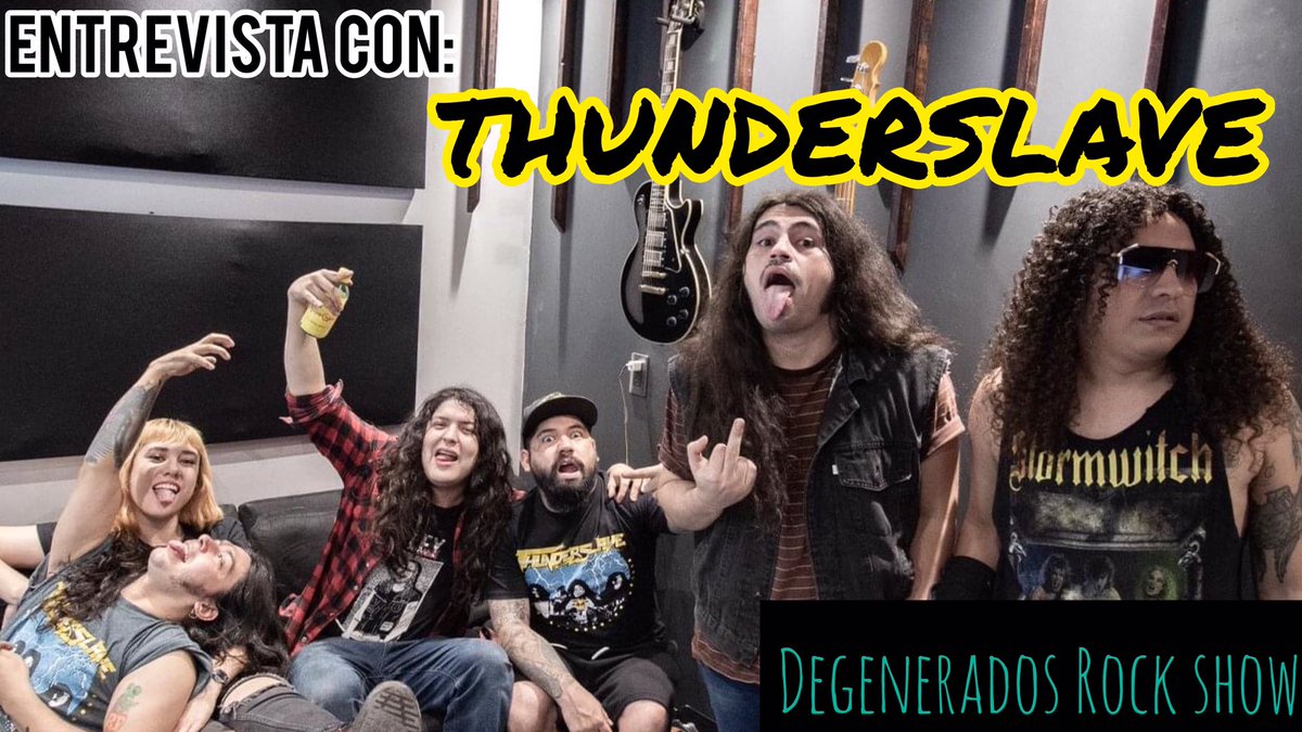 perrocknegro's tweet photo. Acabamos de subí a nuestro #facebook una entrevista con #Thunderslave da click en el siguiente enlace 👉🏼 https://t.co/UMRKHBj43k para que la puedas checar!! https://t.co/706E83PWsi