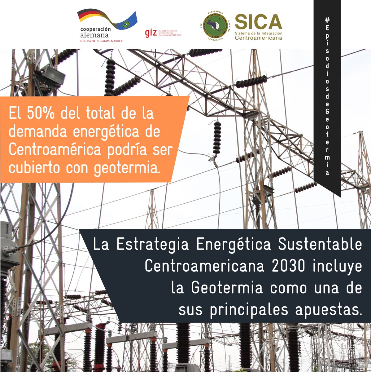 EnergiaGeoII's tweet photo. Continuemos apostándole al desarrollo de la #GeotermiaUsosDirectos . Sigue disfrutando de nuestros episodios, "mañana", desde las 10:00 a.m. te compartiremos el link para que lo escuches. #Centroamérica #EpisodiosdeGeotermia @sg_sica @WernerVargas72 @CECACIER https://t.co/a4OxDbsrQg