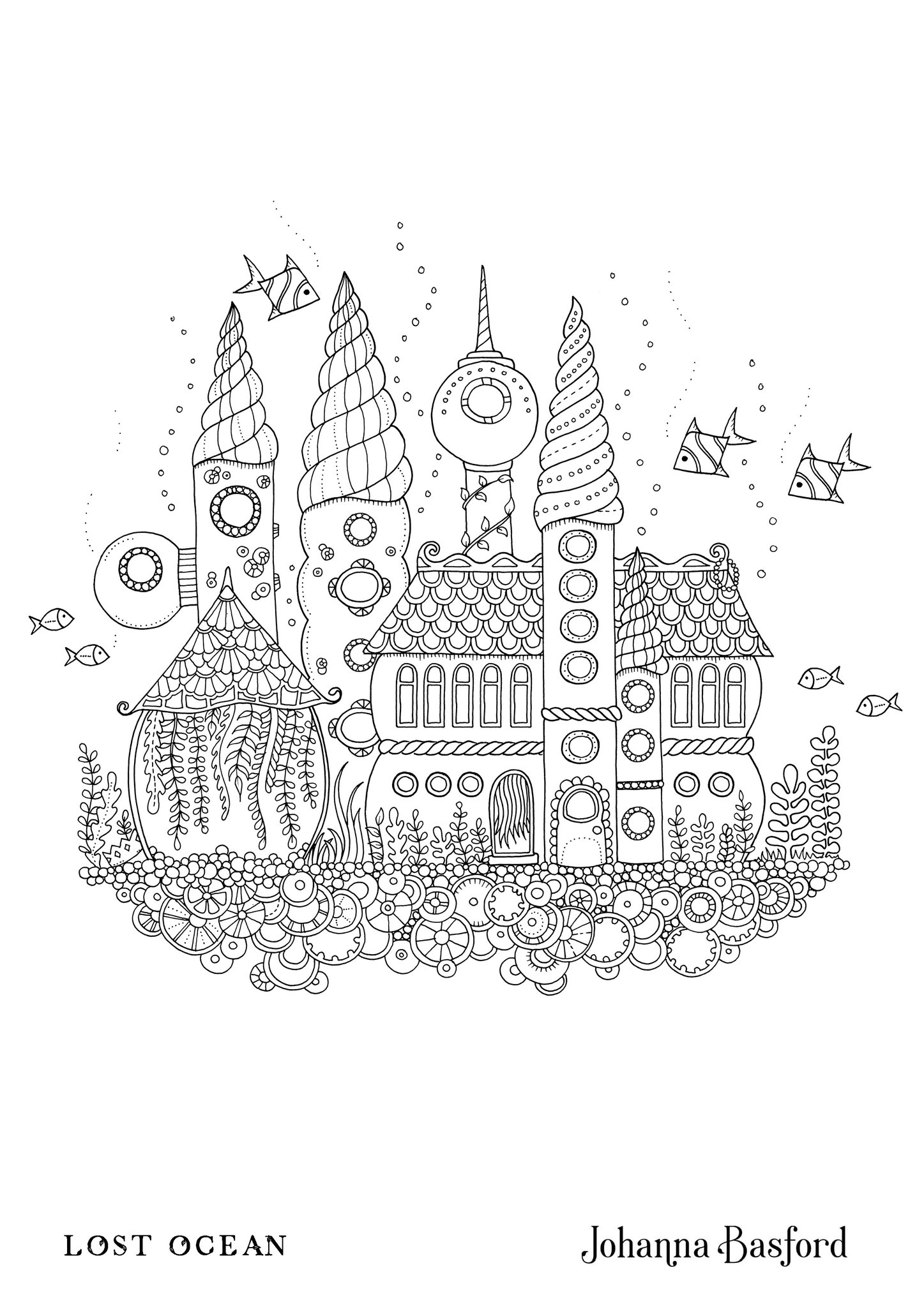 グラフィック社 大人の塗り絵 コロリアージュ お絵描き En Twitter 大人のぬりえ 海の楽園 ダウンロード用pdf公開 ジョハンナの大人気ぬりえが 無料でお楽しみいただけます A4サイズにプリント可能です Https T Co Ghtp2j9gr2 書籍情報は